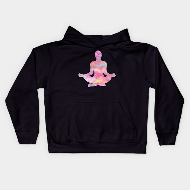 Runrise Yoga 2 Kids Hoodie by Winterplay